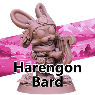 Deathpunk Studio Female Harengon Bard DP1