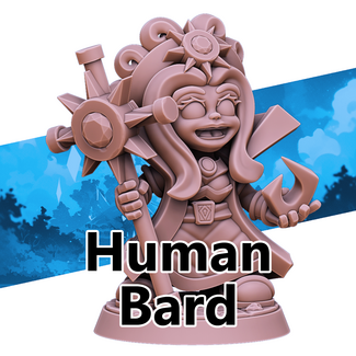 Deathpunk Studio Female Human Bard DP1