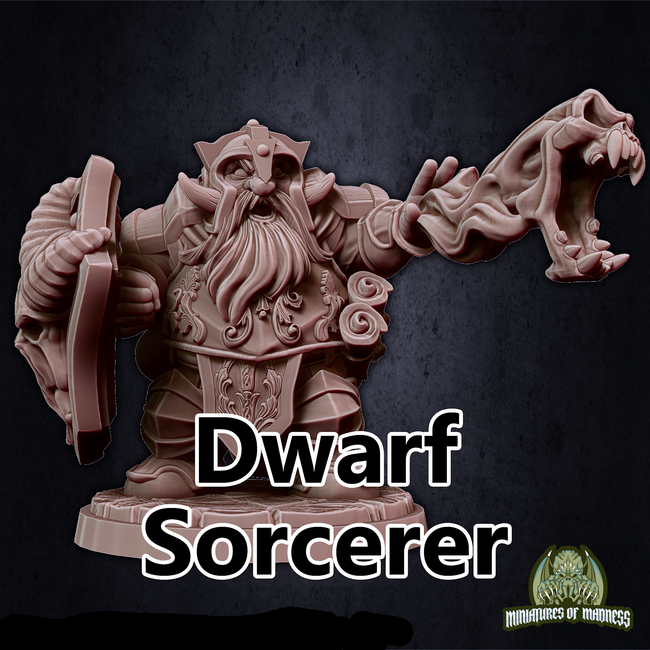 Male Dwarf Sorcerer MM1