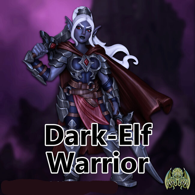 Female Dark-Elf Warrior MM1