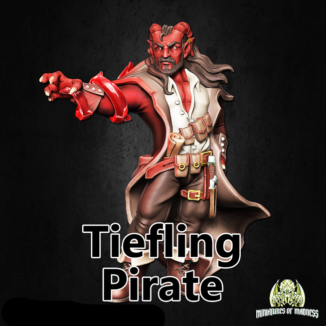 Male Tiefling Pirate MM1