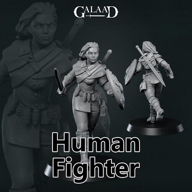 Female Human Fighter G1