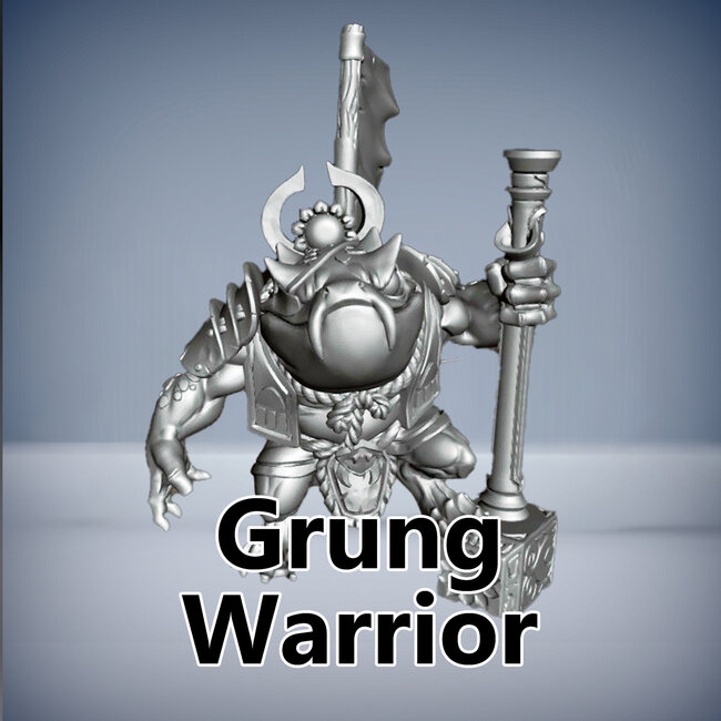 Male Grung Warrior AG1