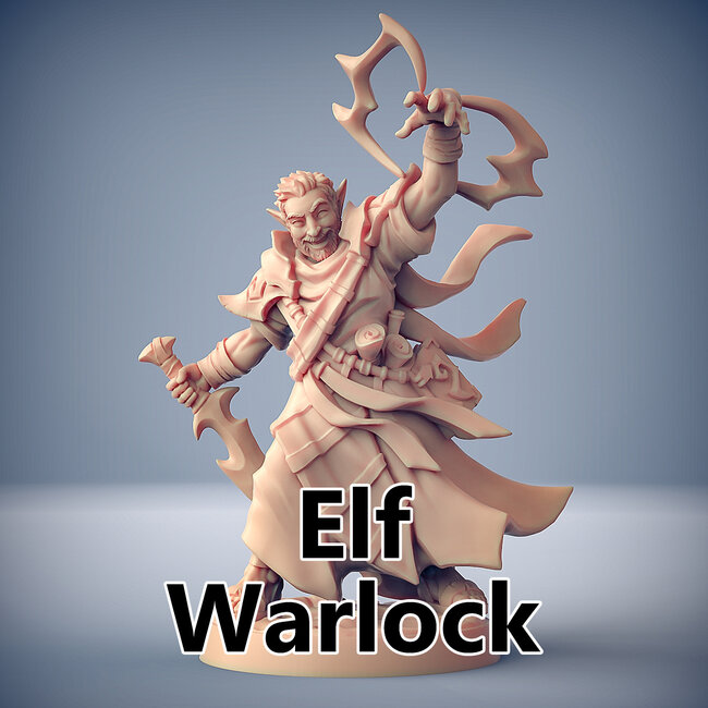 Male Elf Warlock AG1