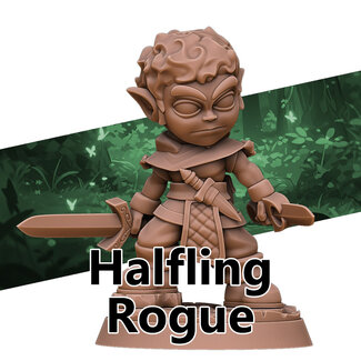 Deathpunk Studio Male Halfling Rogue DP1