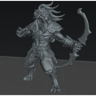Artisan Guild Male Leonin Warrior AG4