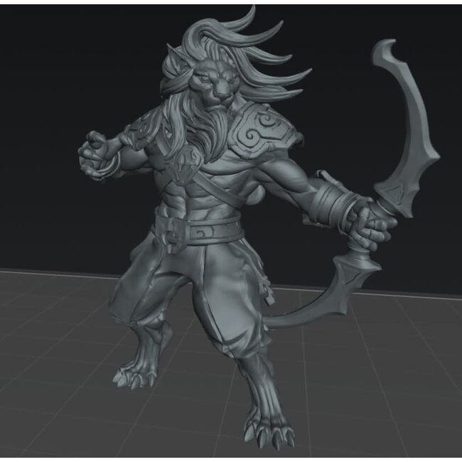 Male Leonin Warrior AG4