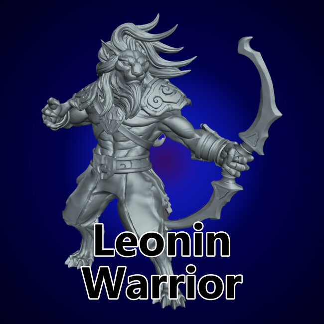 Male Leonin Warrior AG4