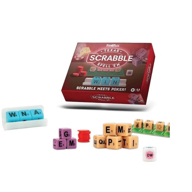 FANROLL: HASBRO: SCRABBLE TEXAS SPELL 'EM
