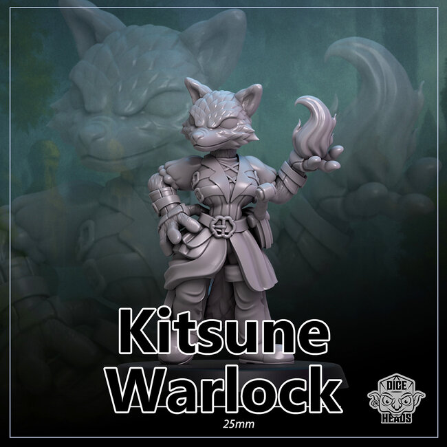 Female Kitsune Warlock DH1