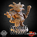 Dice Heads Male Axolotl Wizard DH1