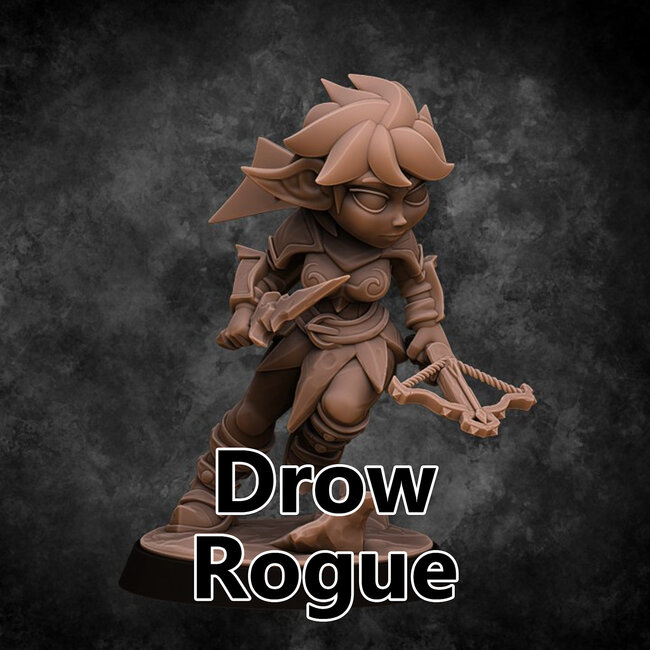 Female Drow Rogue DP1