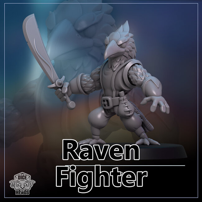 Male Raven Fighter DH1