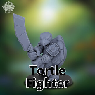 Dice Heads Male Tortle Fighter DH2