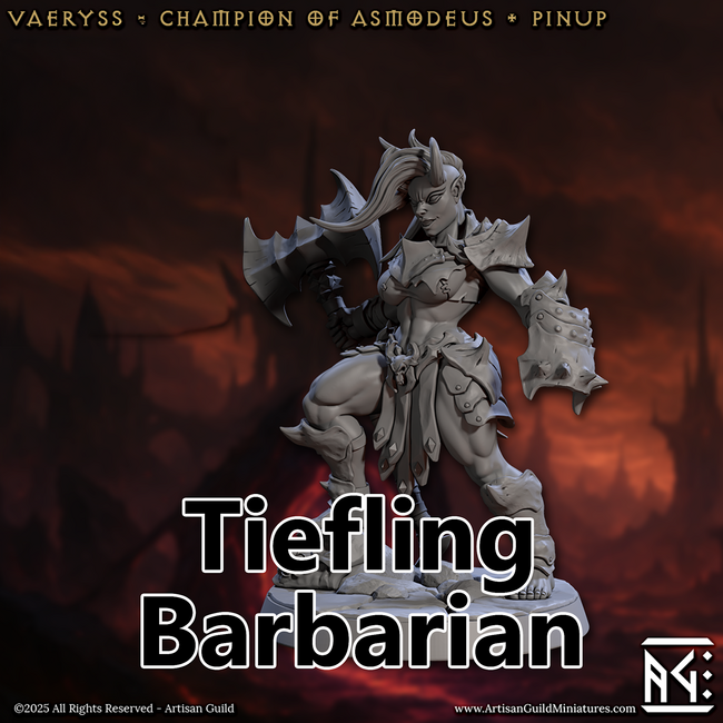 Female Tiefling Barbarian AG1 PTO