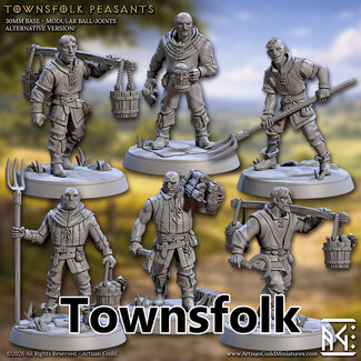 Artisan Guild Male Human Townfolk Kit AG1