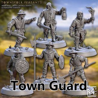 Artisan Guild Male Human Town Guard Kit AG1