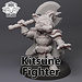 Dice Heads Male Kitsune Fighter DH2