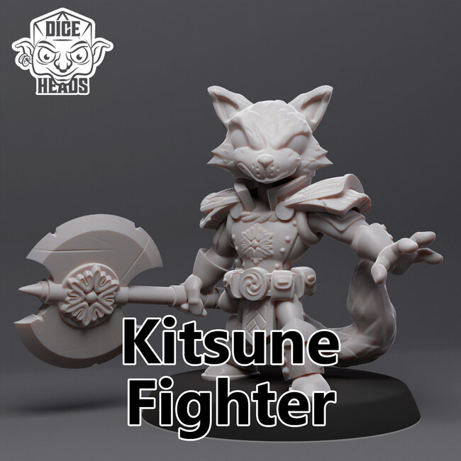 Male Kitsune Fighter DH3