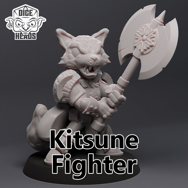 Male Kitsune Fighter DH5