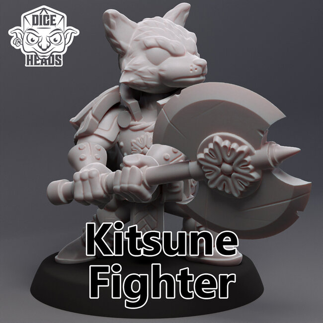 Male Kitsune Fighter DH6