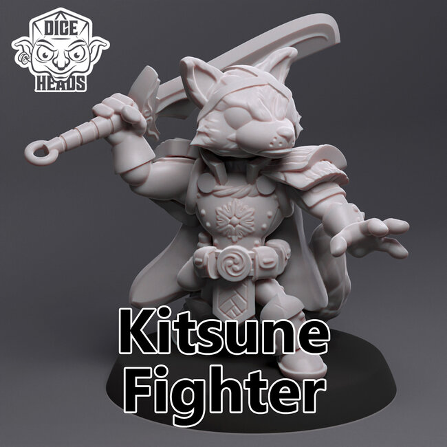 Male Kitsune Fighter DH7