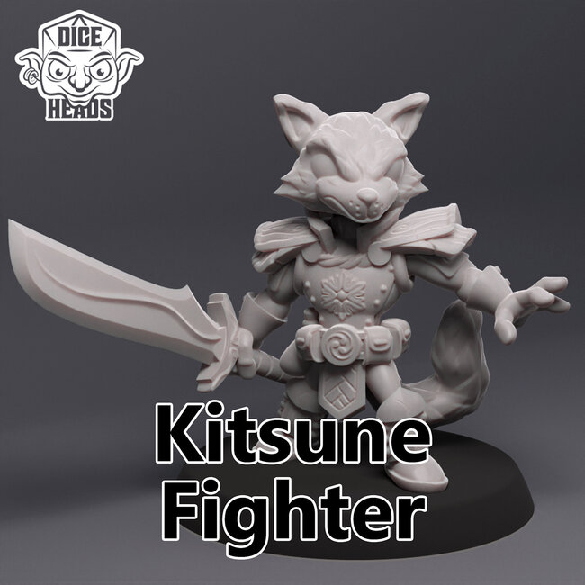 Male Kitsune Fighter DH8