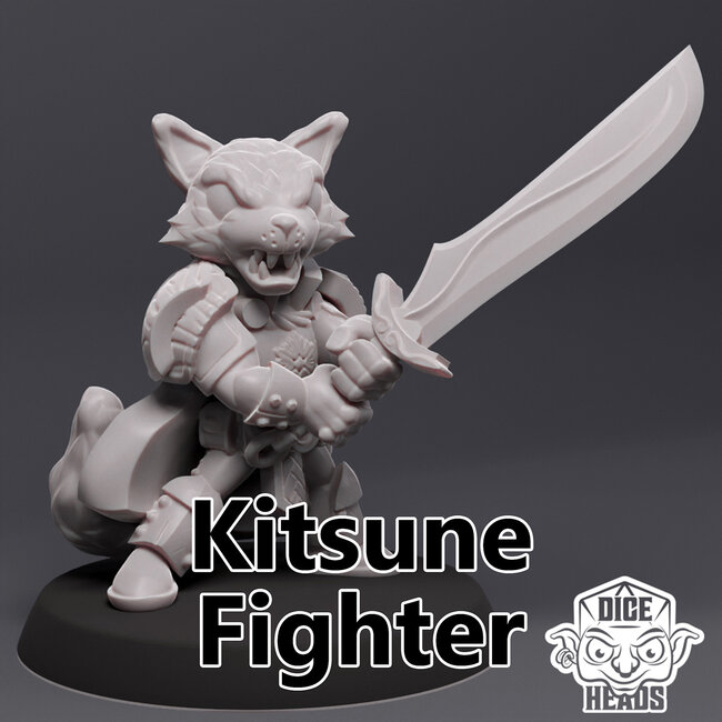 Male Kitsune Fighter DH10