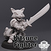 Dice Heads Male Kitsune Fighter DH10