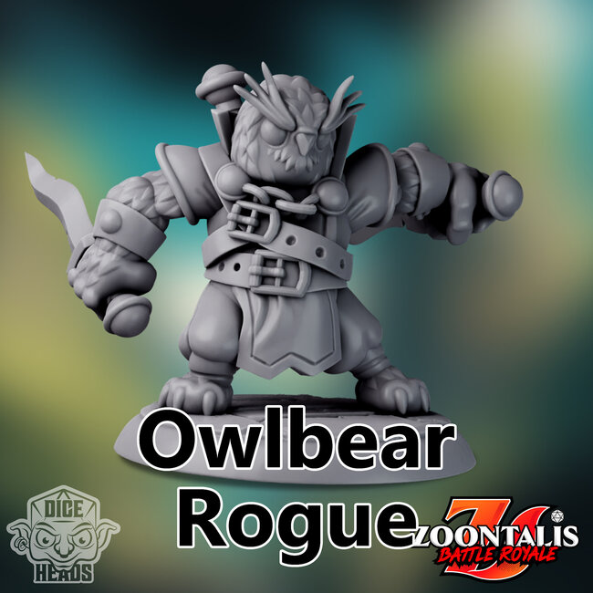 Male Owlbear Rogue DH1