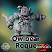 Dice Heads Male Owlbear Rogue DH1