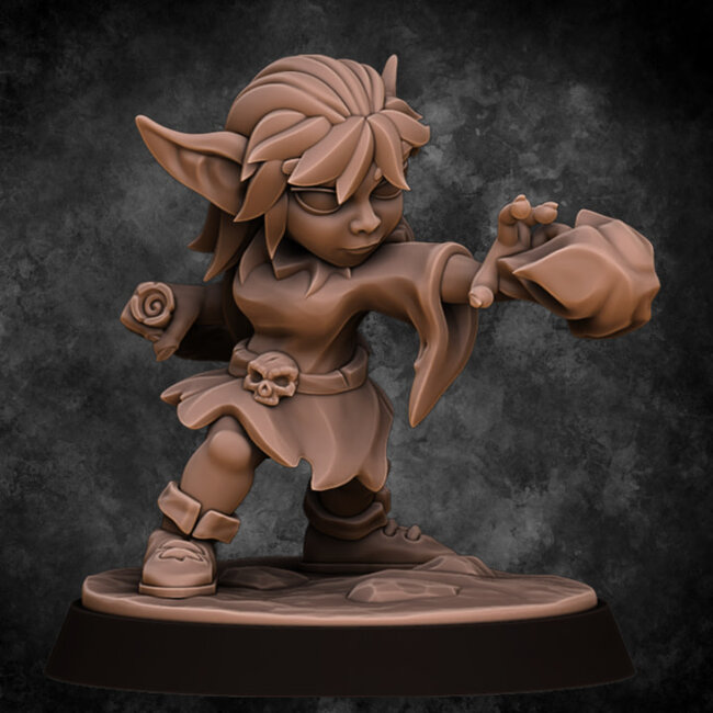 Female Goblin Fire Mage DP2