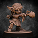 Deathpunk Studio Female Goblin Fire Mage DP2