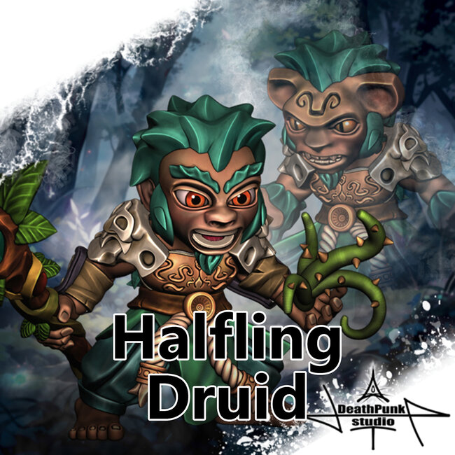 Male Halfling Druid DP1