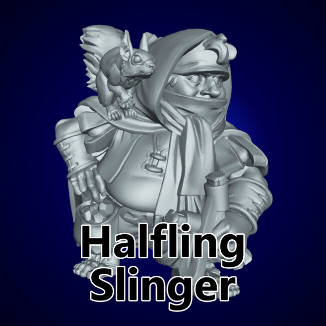 Male Halfling Slinger TF3
