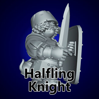 Titan Forge Male Halfling Knight TF4