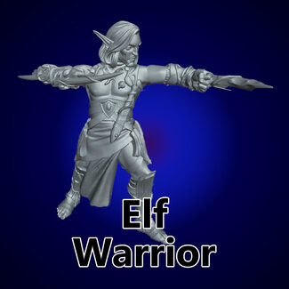 Titan Forge Male Elf Warrior TF1