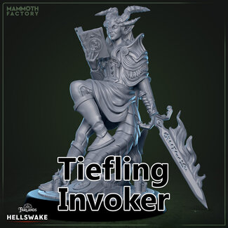 Mammoth Factory Female Tiefling Invoker MF1
