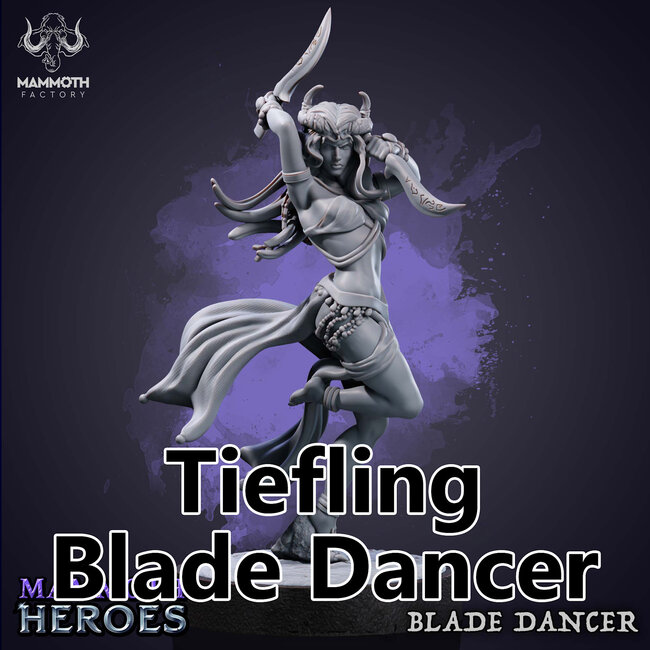 Female Tiefling Blade Dancer MF1