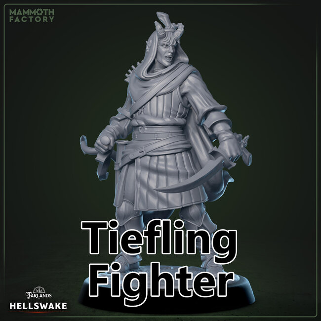 Male Tiefling Fighter MF2
