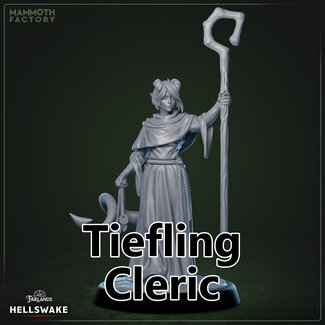Mammoth Factory Female Tiefling Cleric MF1