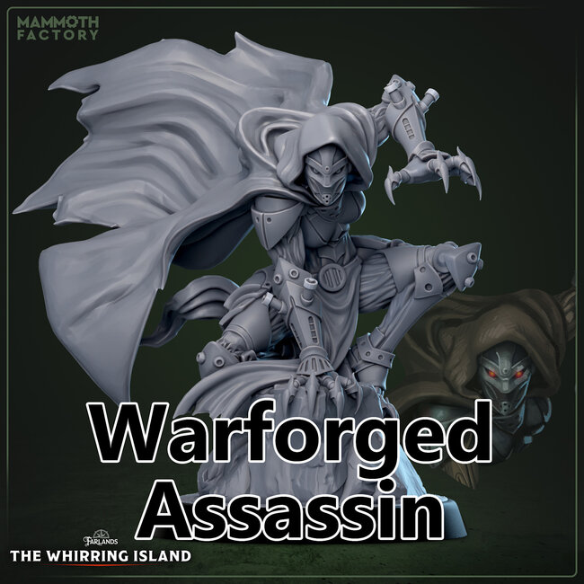 Female Warforged Assassin MF1