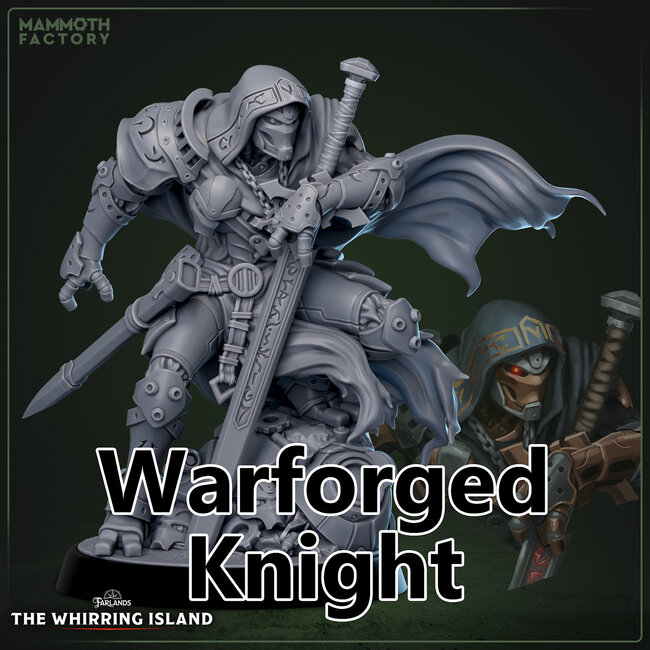 Male Warforged Knight MF1