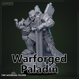 Mammoth Factory Male Warforged Paladin MF1