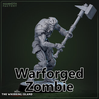 Mammoth Factory Warforged Zombie MF4