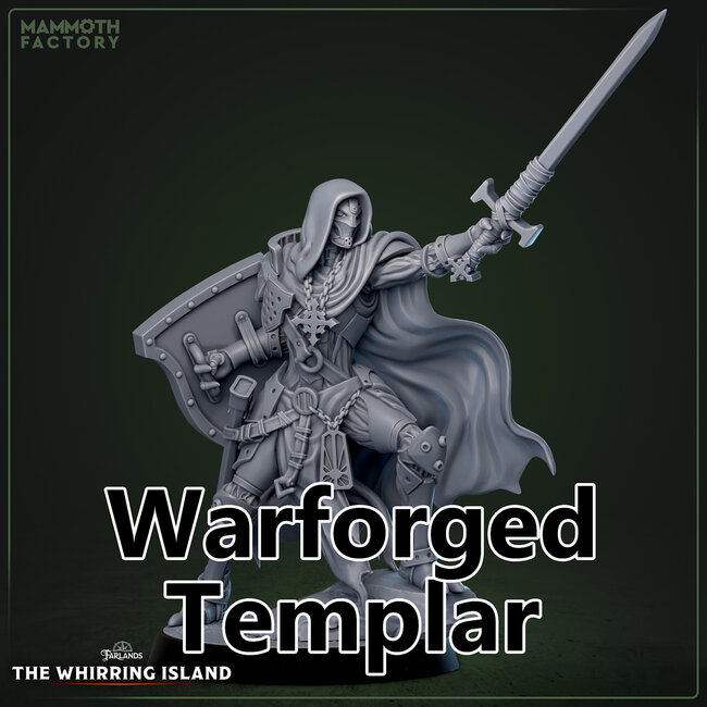 Male Warforged Templar MF1