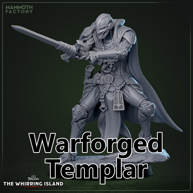 Male Warforged Templar MF2