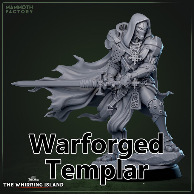 Male Warforged Templar MF3