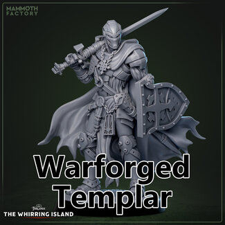 Mammoth Factory Male Warforged Templar MF4