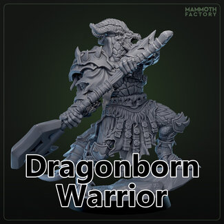 Mammoth Factory Male Dragonborn Warrior MF3